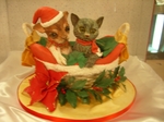 子猫と子犬のケーキ2010年12月紅葉茶会・クリスマス 016.jpg